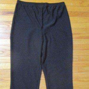 Bundle Of Joy Black Striped Maternity Pants, Size X-Large